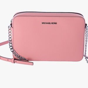 Michael Kors Women's Saffiano Crossbody (PrimRose)